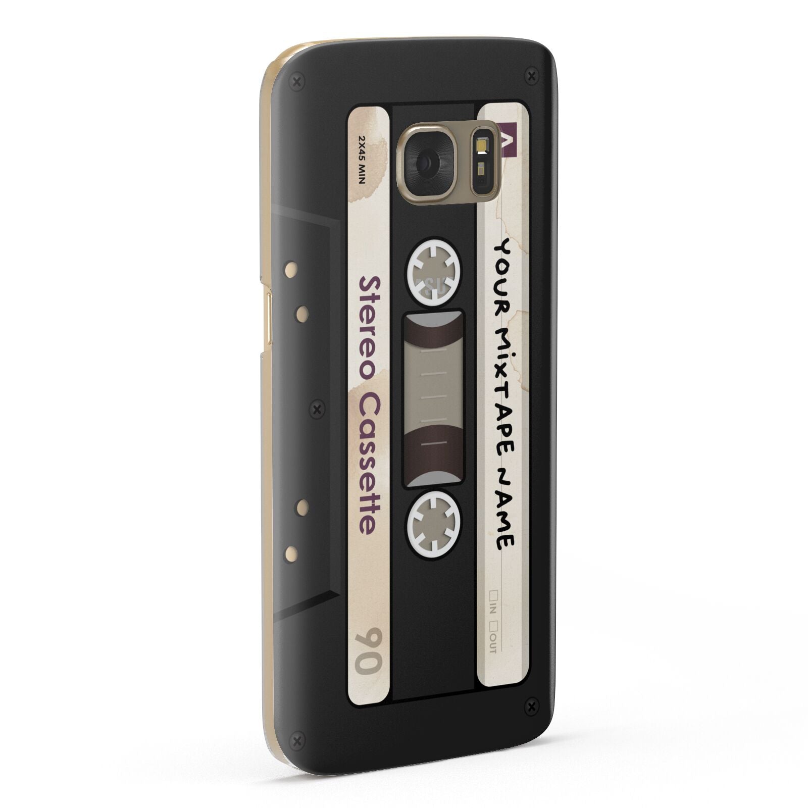 Personalised Classic Mixtape Samsung Galaxy Case Fourty Five Degrees