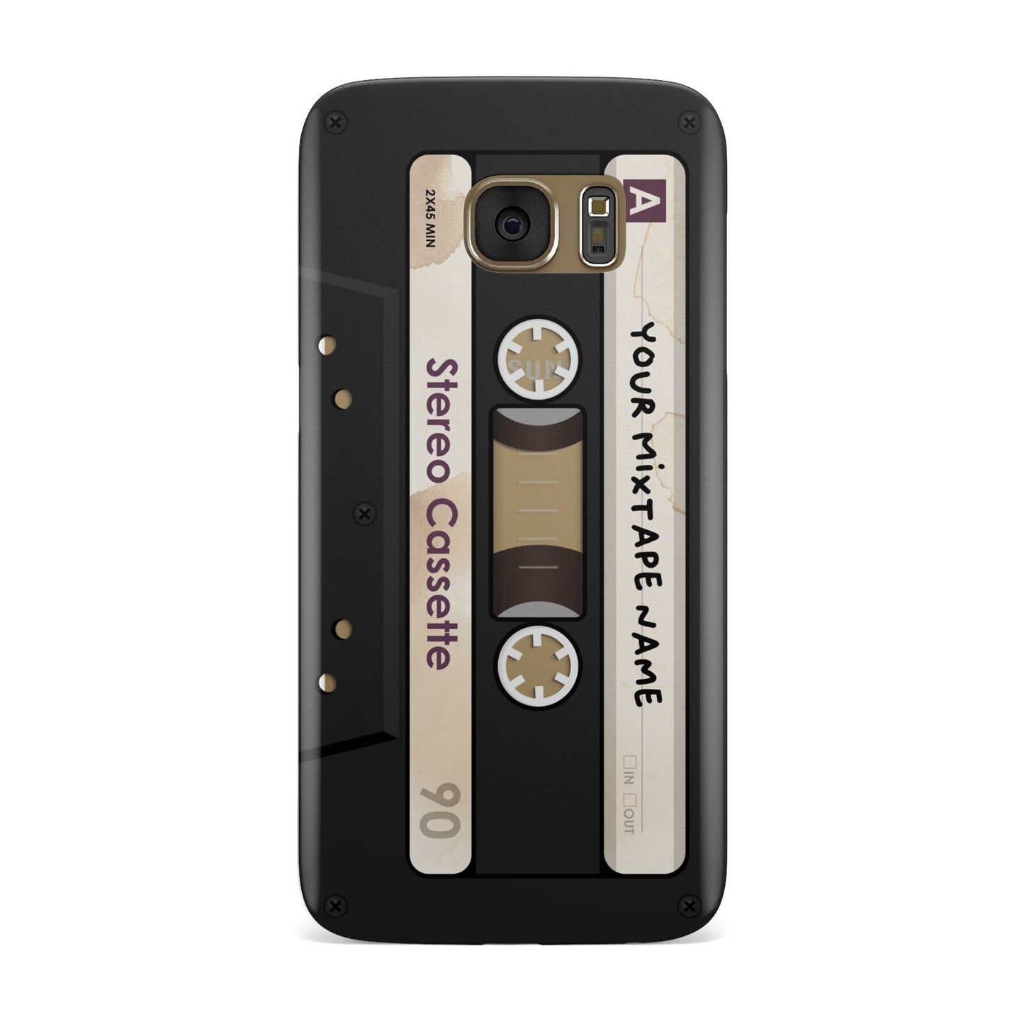 Personalised Classic Mixtape Samsung Galaxy Case