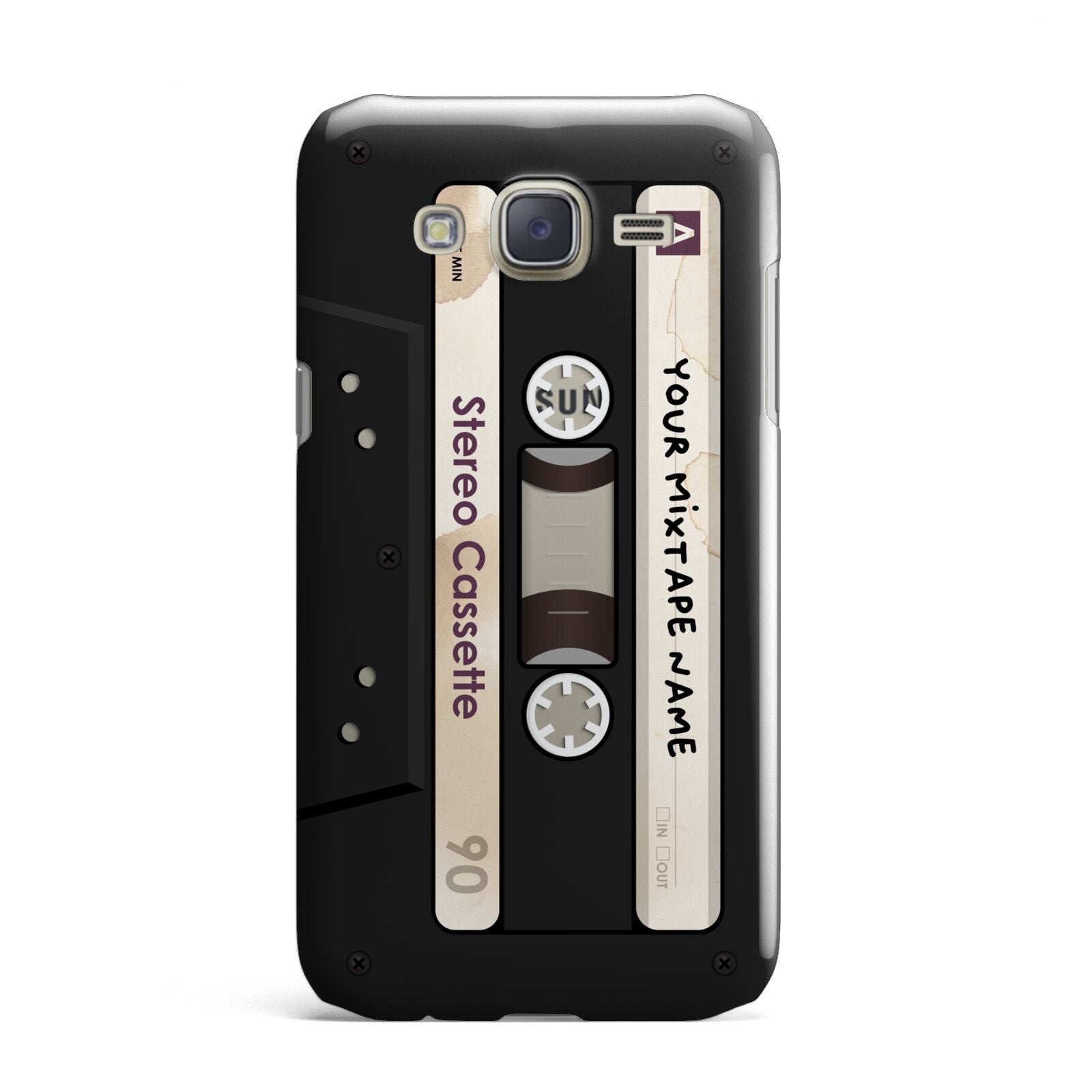 Personalised Classic Mixtape Samsung Galaxy J7 Case