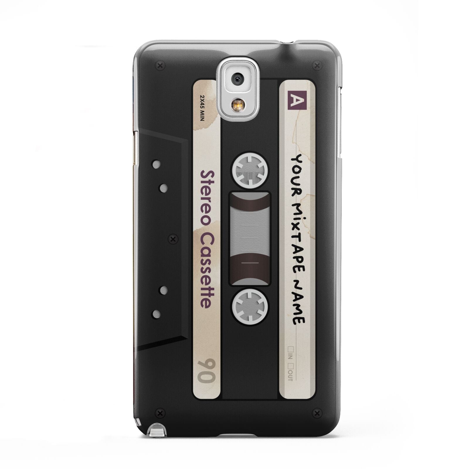 Personalised Classic Mixtape Samsung Galaxy Note 3 Case