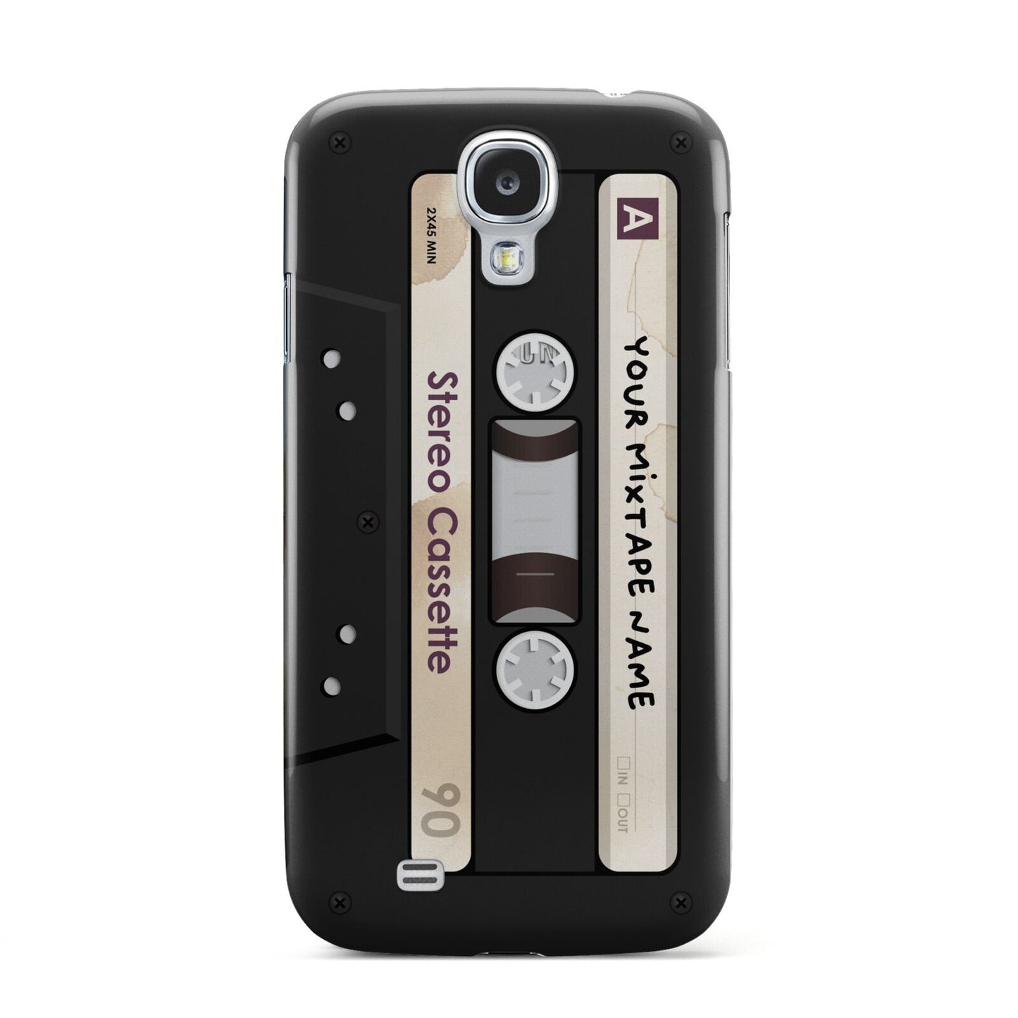 Personalised Classic Mixtape Samsung Galaxy S4 Case