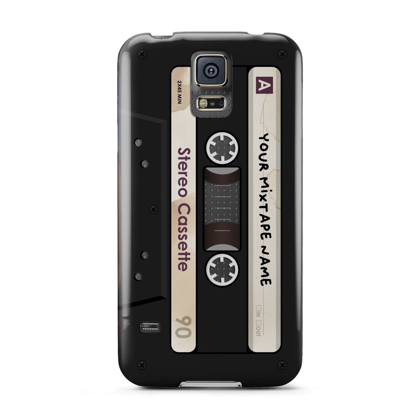 Personalised Classic Mixtape Samsung Galaxy S5 Case