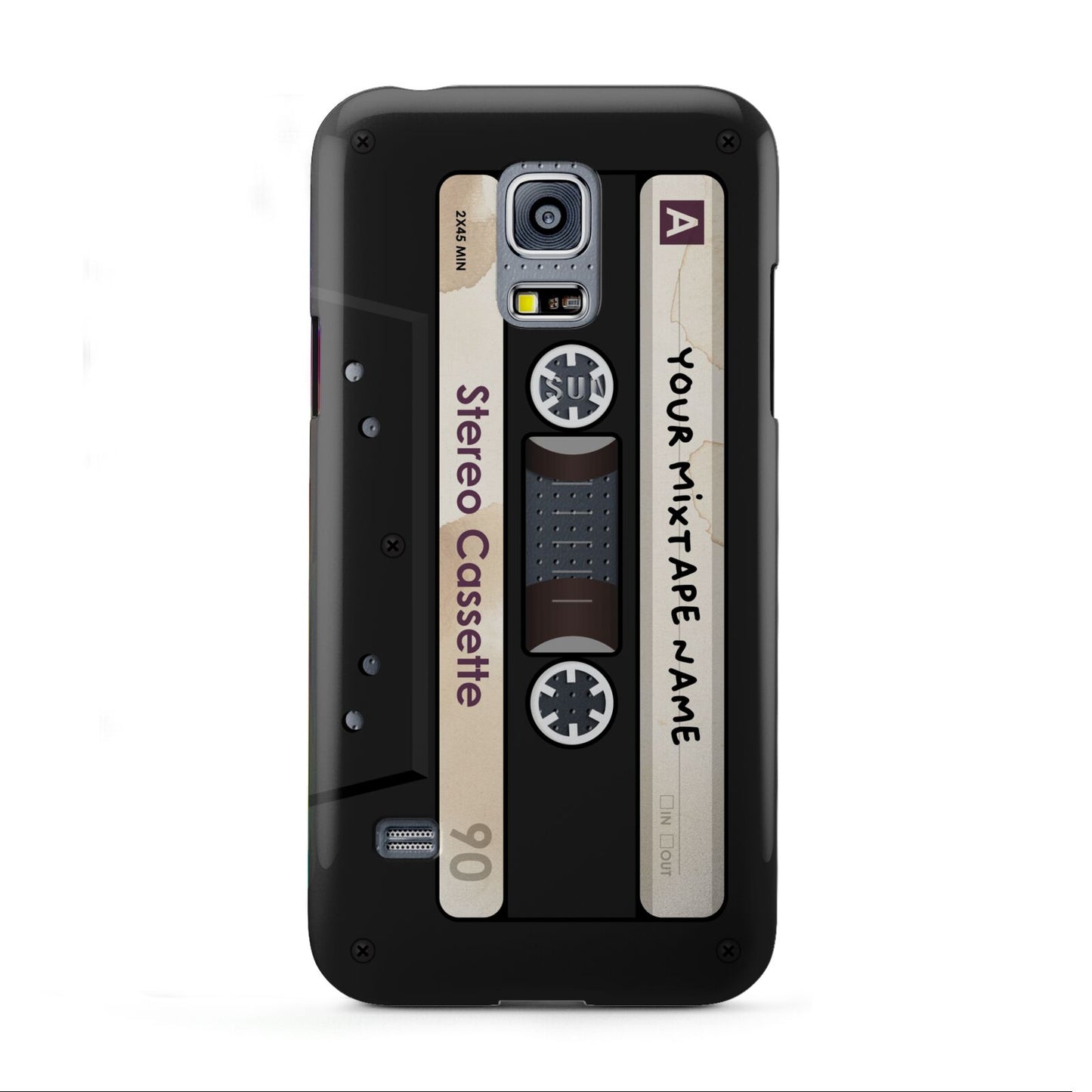 Personalised Classic Mixtape Samsung Galaxy S5 Mini Case