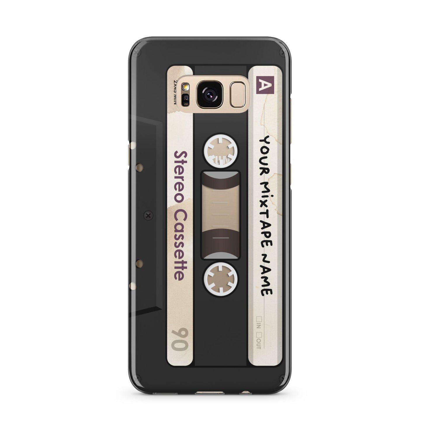 Personalised Classic Mixtape Samsung Galaxy S8 Plus Case