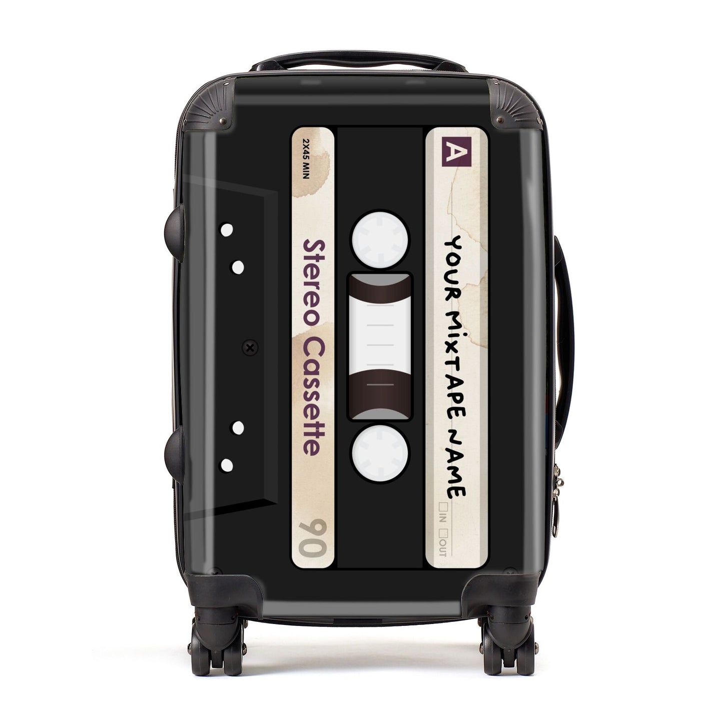 Personalised Classic Mixtape Suitcase