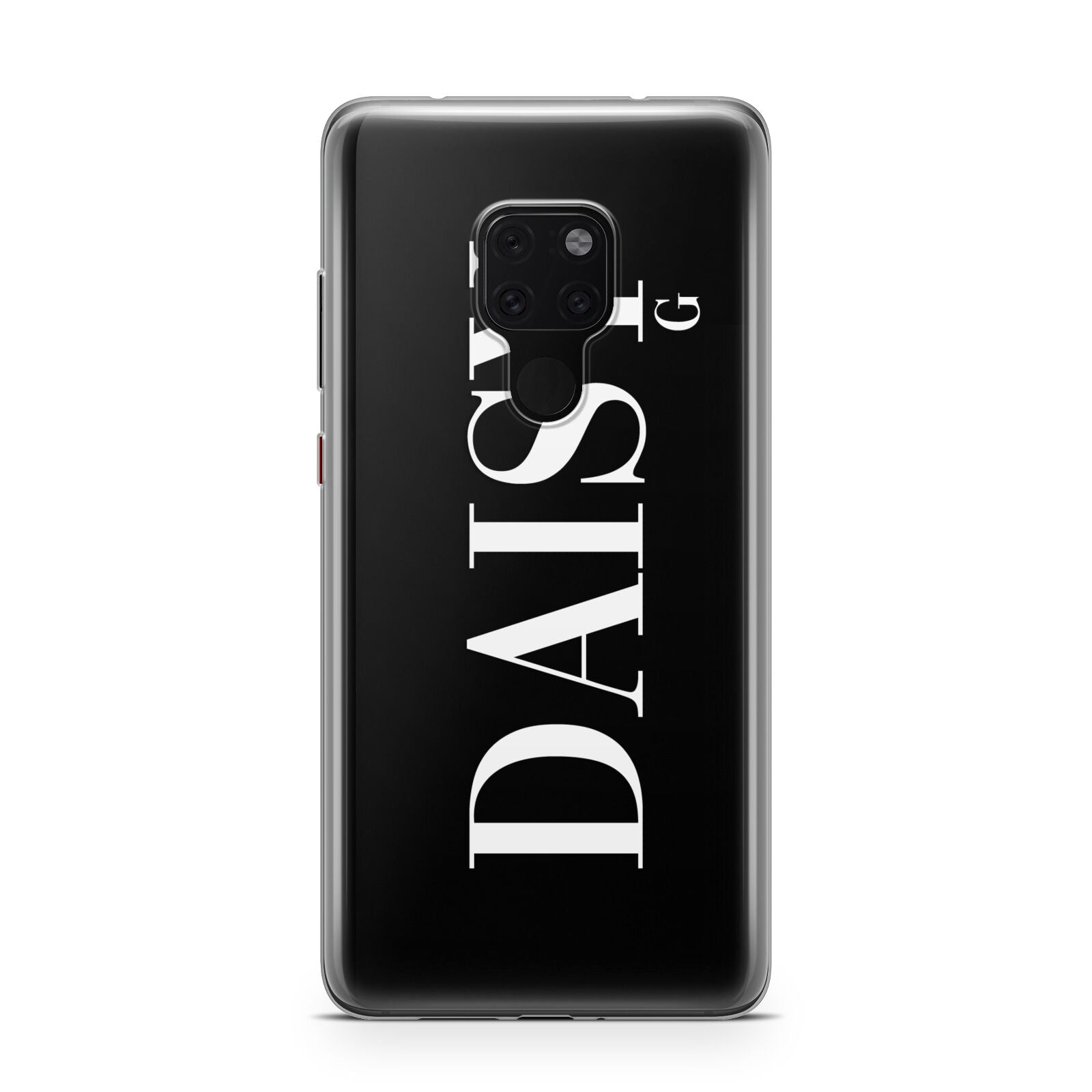 Personalised Clear Name Huawei Mate 20 Phone Case