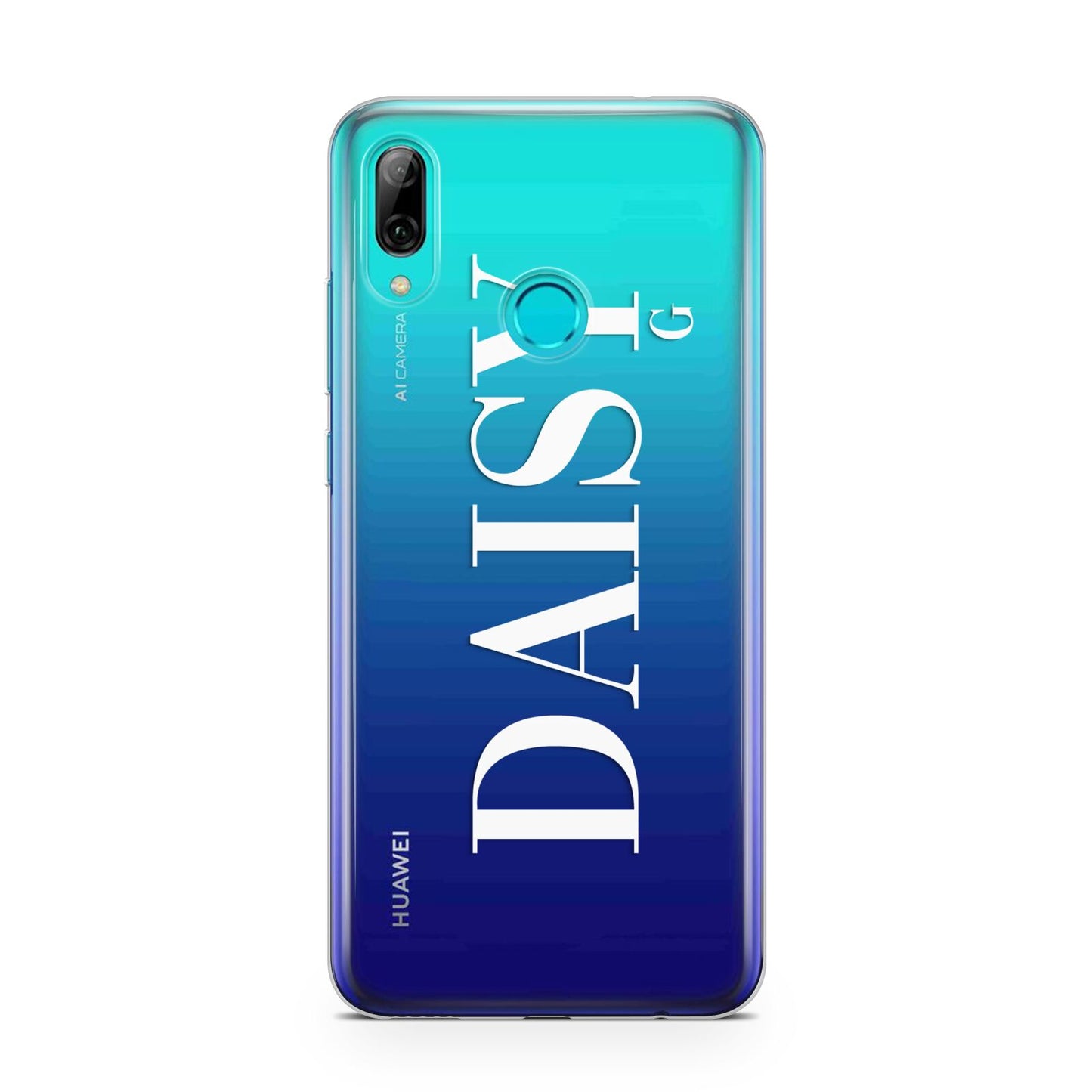 Personalised Clear Name Huawei P Smart 2019 Case