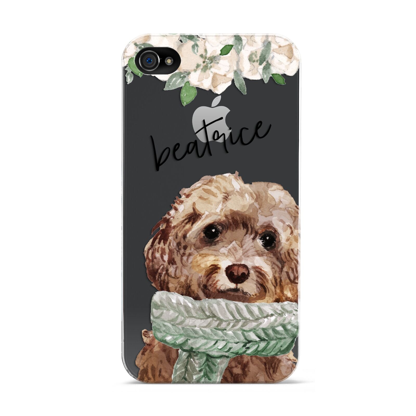Personalised Cockapoo Dog Apple iPhone 4s Case
