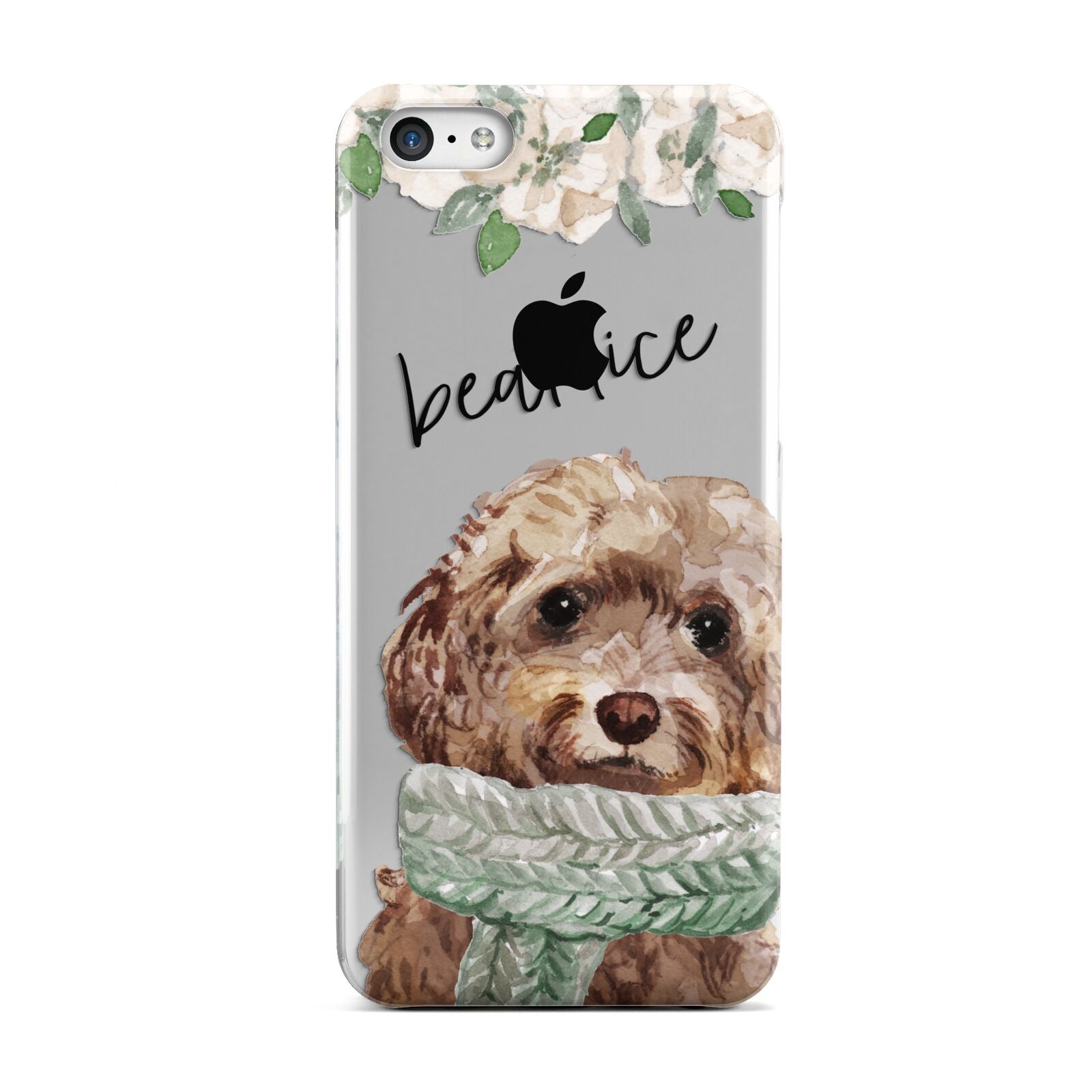 Personalised Cockapoo Dog Apple iPhone 5c Case