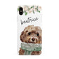 Personalised Cockapoo Dog Apple iPhone Xs Max 3D Tough Case