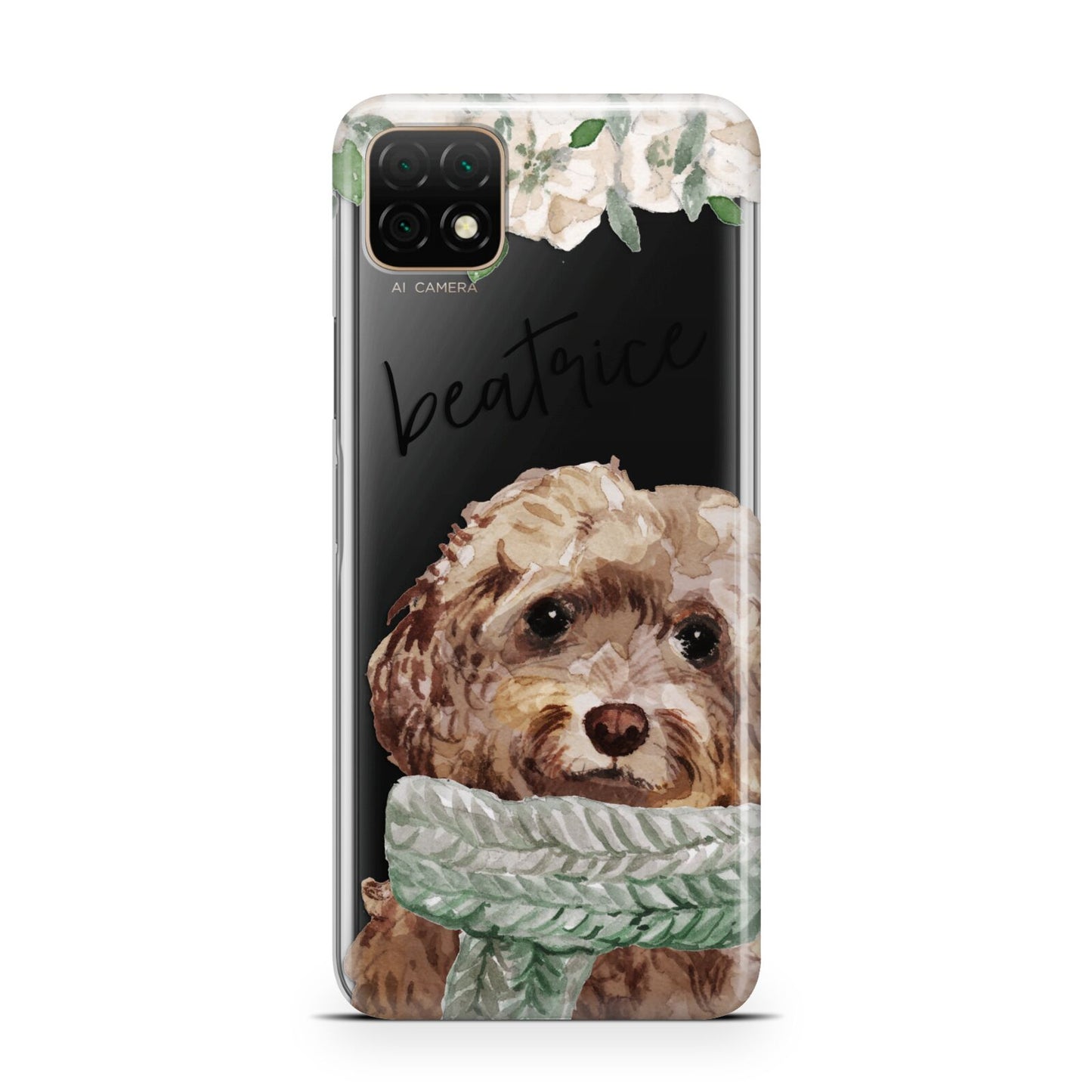 Personalised Cockapoo Dog Huawei Enjoy 20 Phone Case