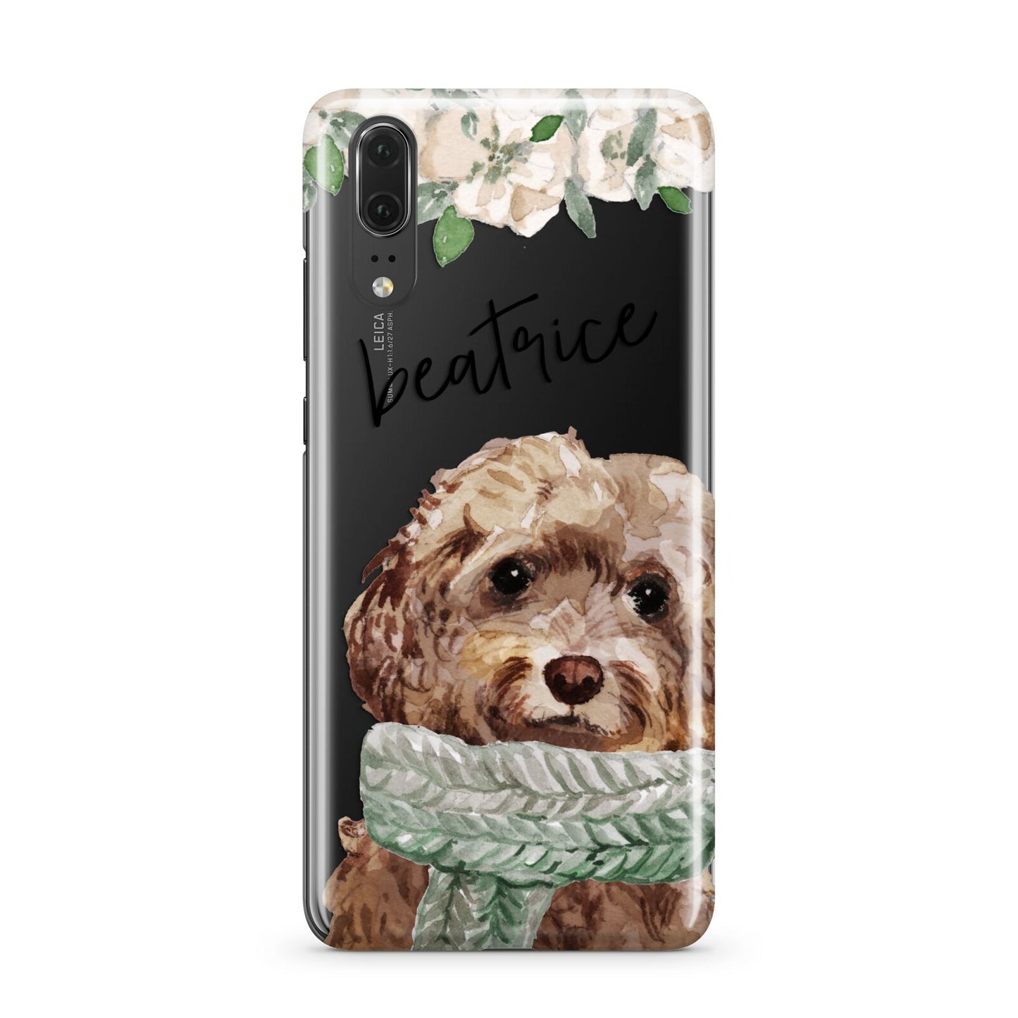 Personalised Cockapoo Dog Huawei P20 Phone Case