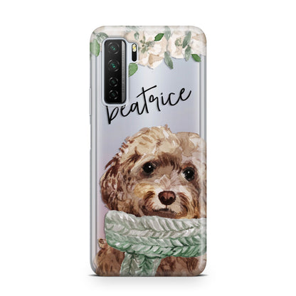 Personalised Cockapoo Dog Huawei P40 Lite 5G Phone Case