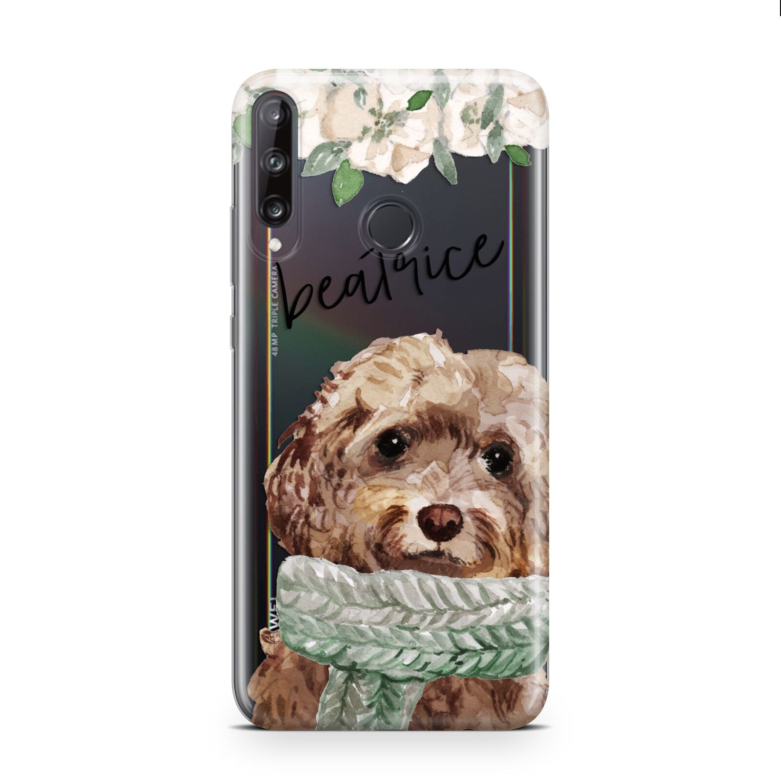 Personalised Cockapoo Dog Huawei P40 Lite E Phone Case