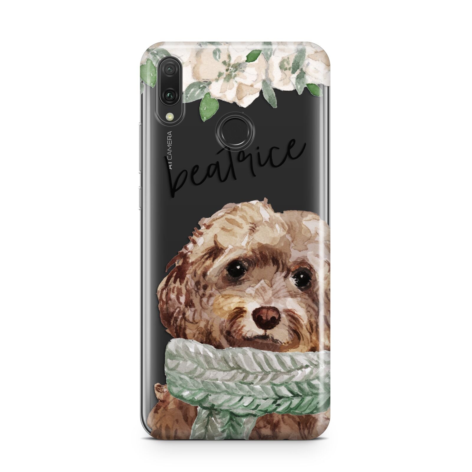 Personalised Cockapoo Dog Huawei Y9 2019