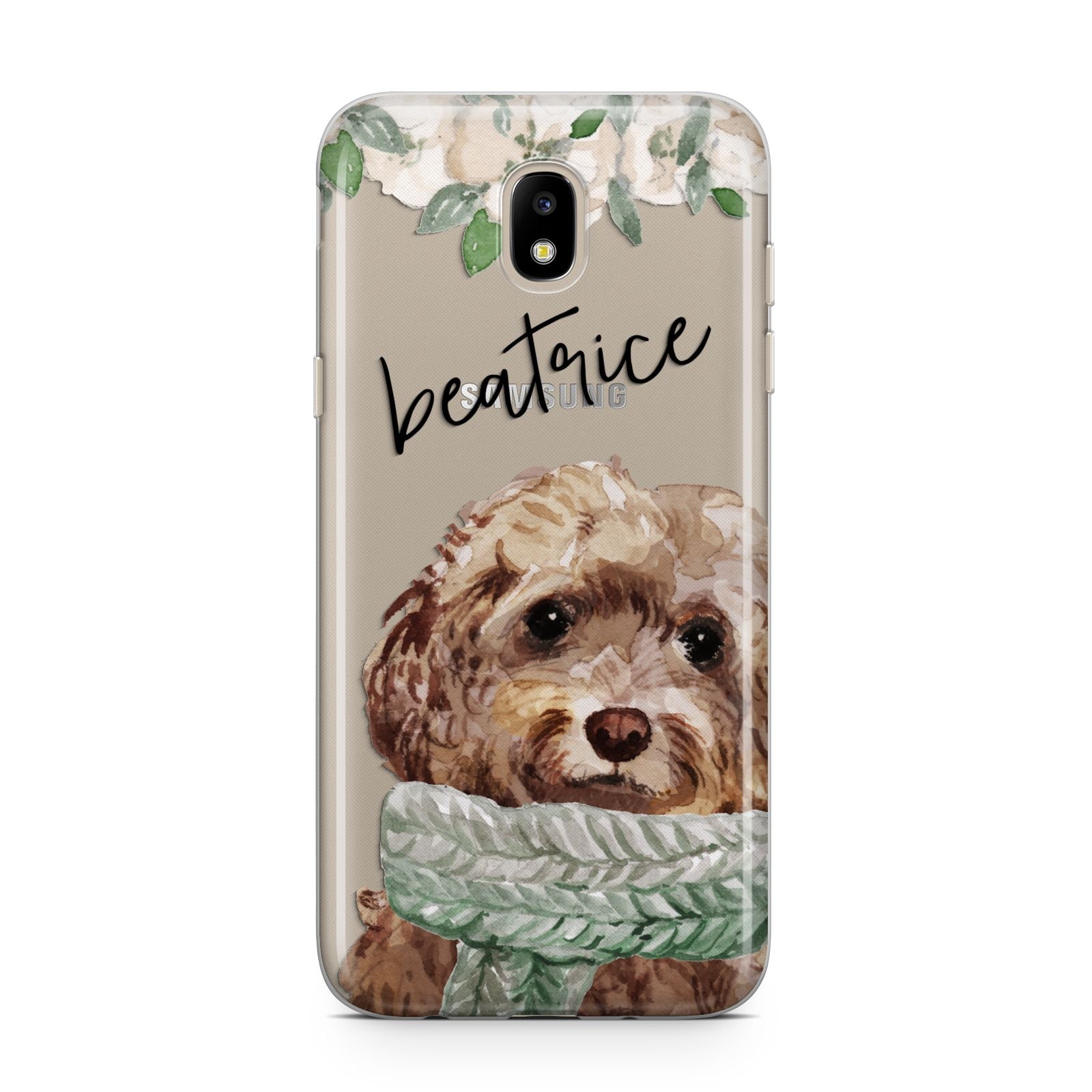 Personalised Cockapoo Dog Samsung J5 2017 Case