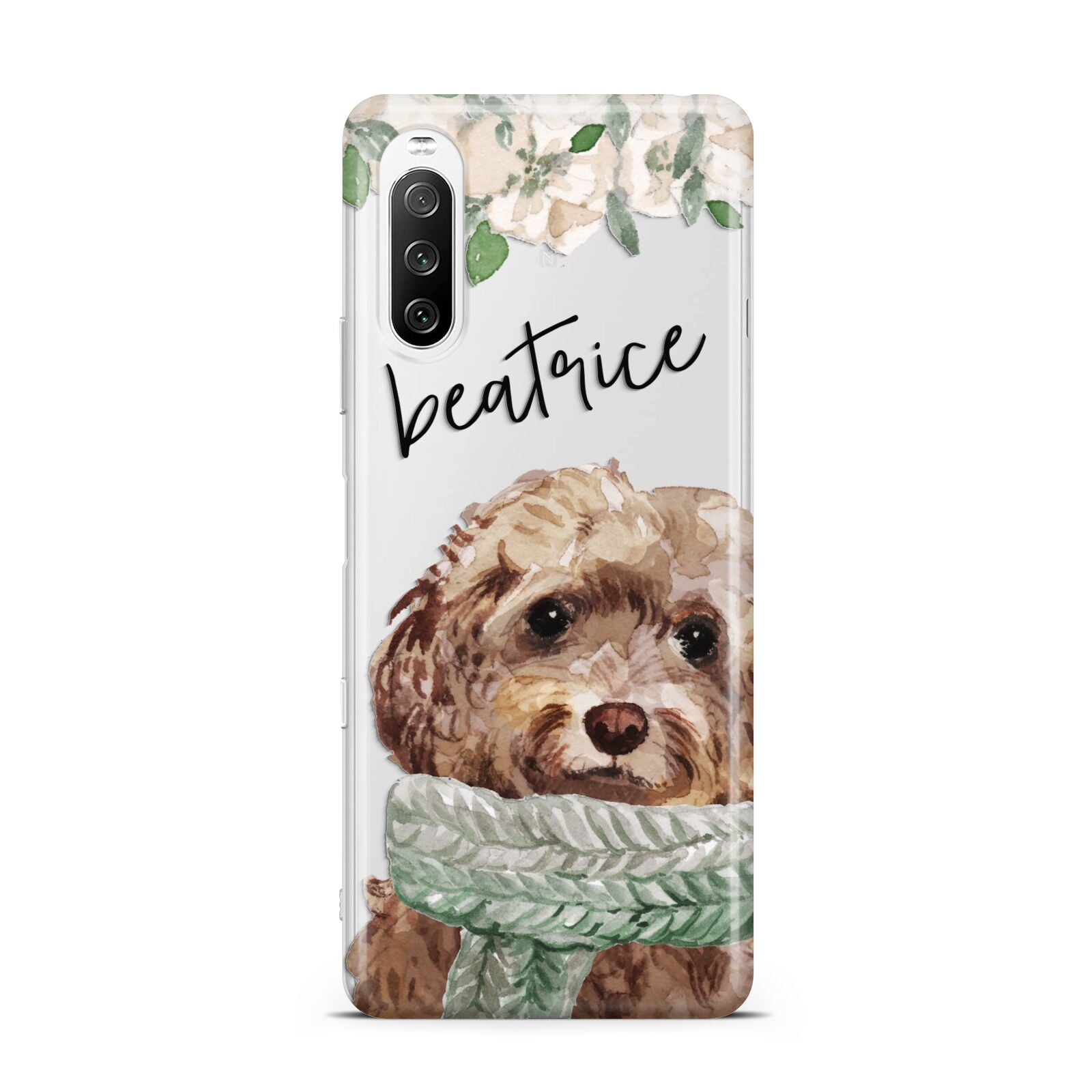 Personalised Cockapoo Dog Sony Xperia 10 III Case