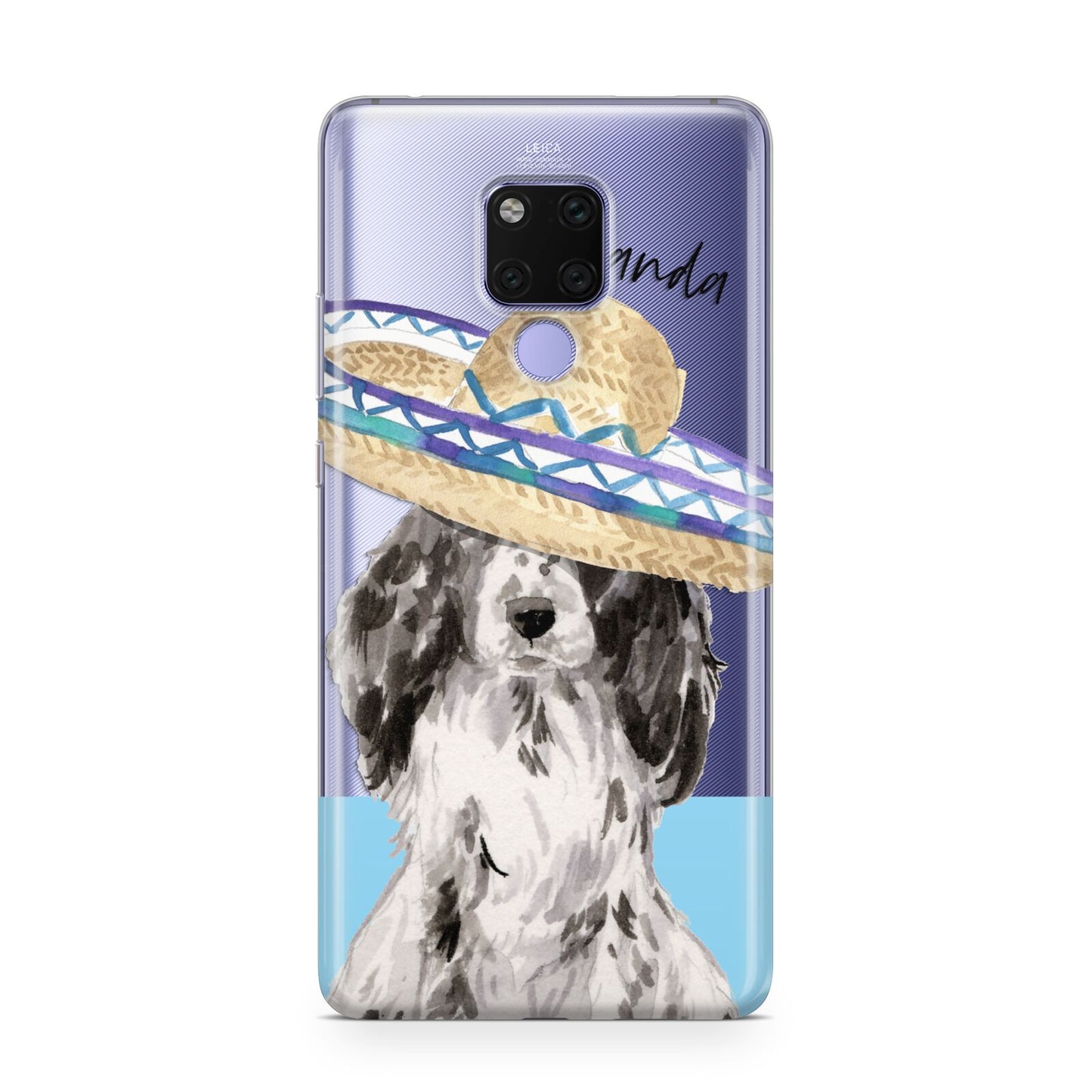 Personalised Cocker Spaniel Huawei Mate 20X Phone Case