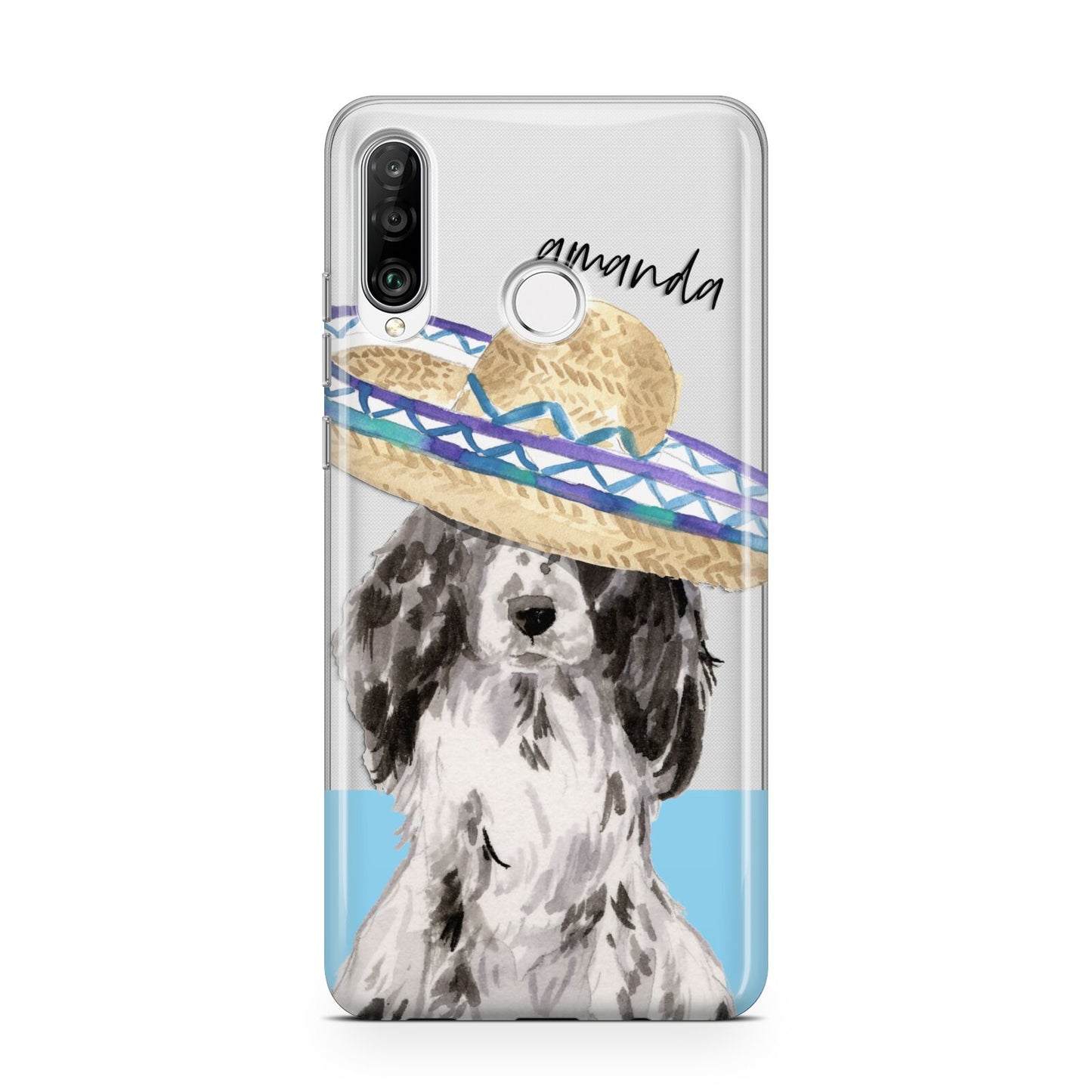 Personalised Cocker Spaniel Huawei P30 Lite Phone Case