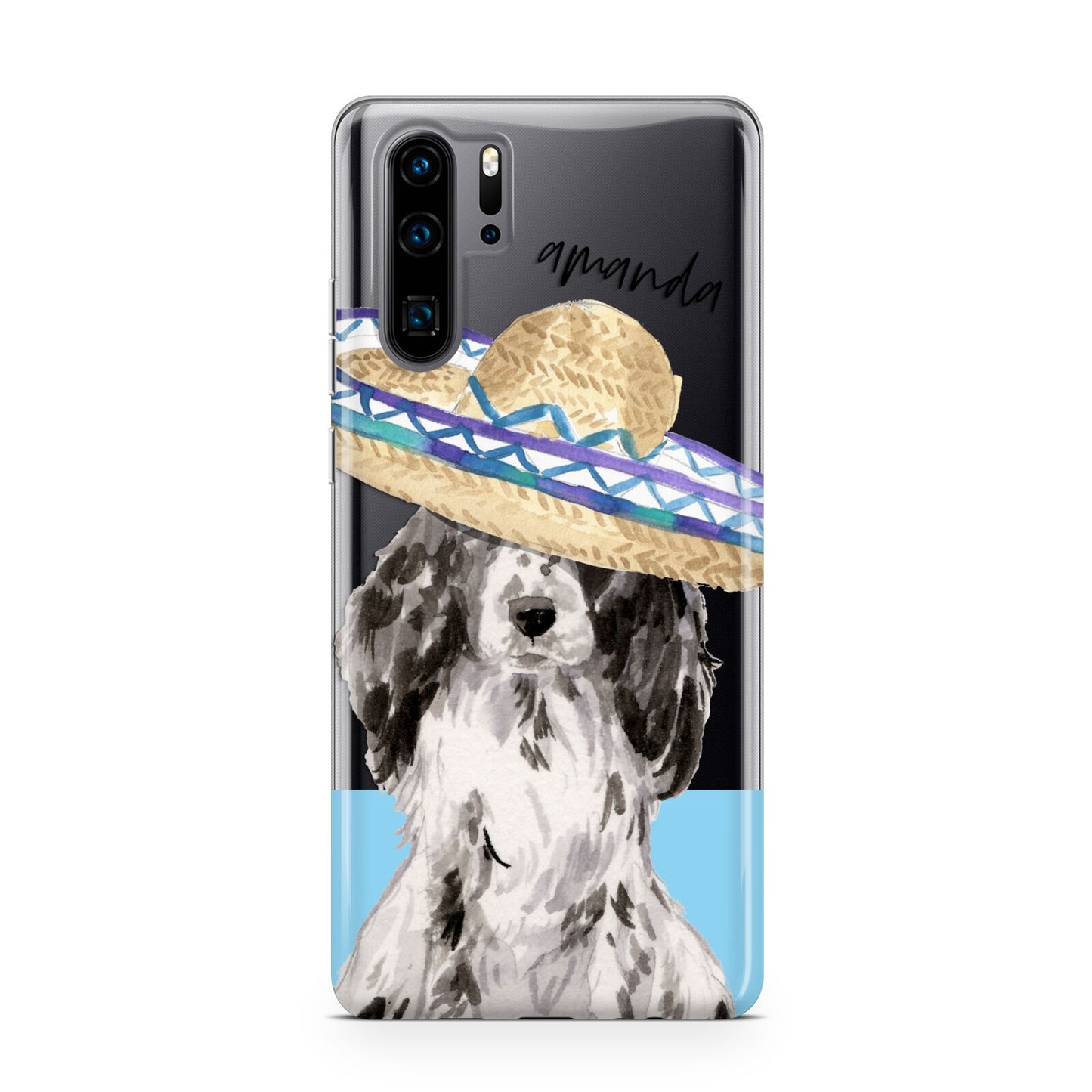 Personalised Cocker Spaniel Huawei P30 Pro Phone Case