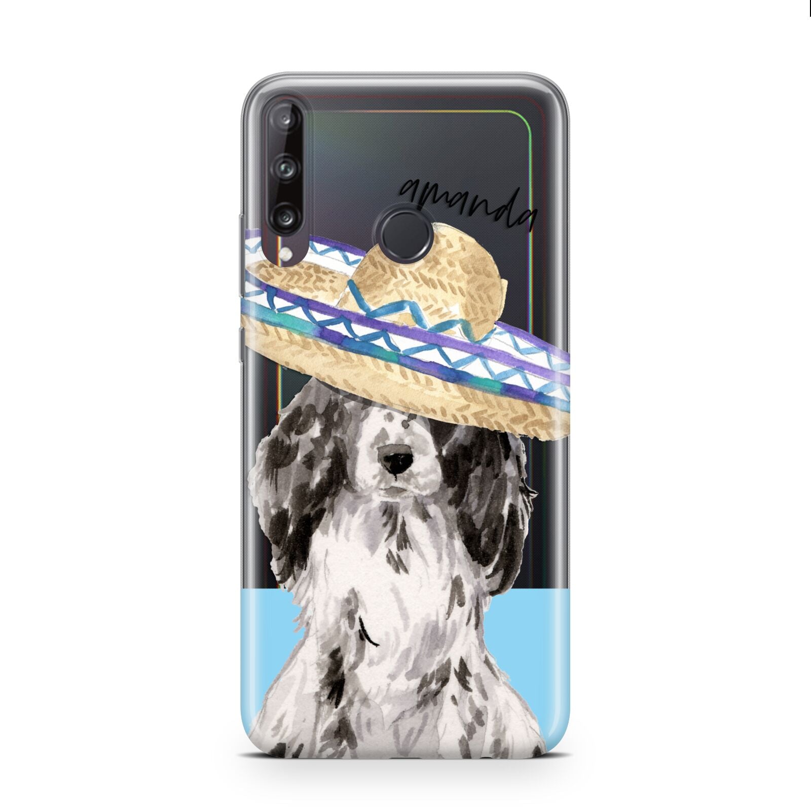 Personalised Cocker Spaniel Huawei P40 Lite E Phone Case