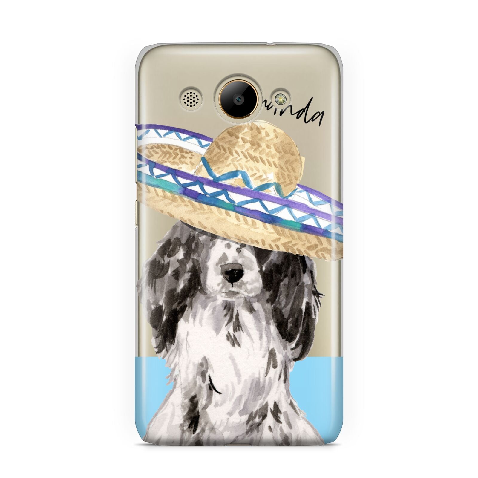 Personalised Cocker Spaniel Huawei Y3 2017