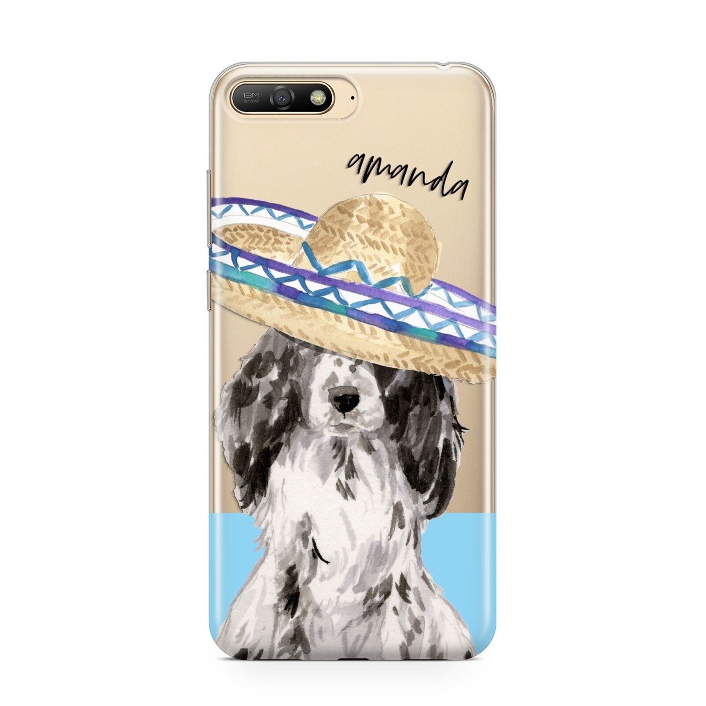 Personalised Cocker Spaniel Huawei Y6 2018