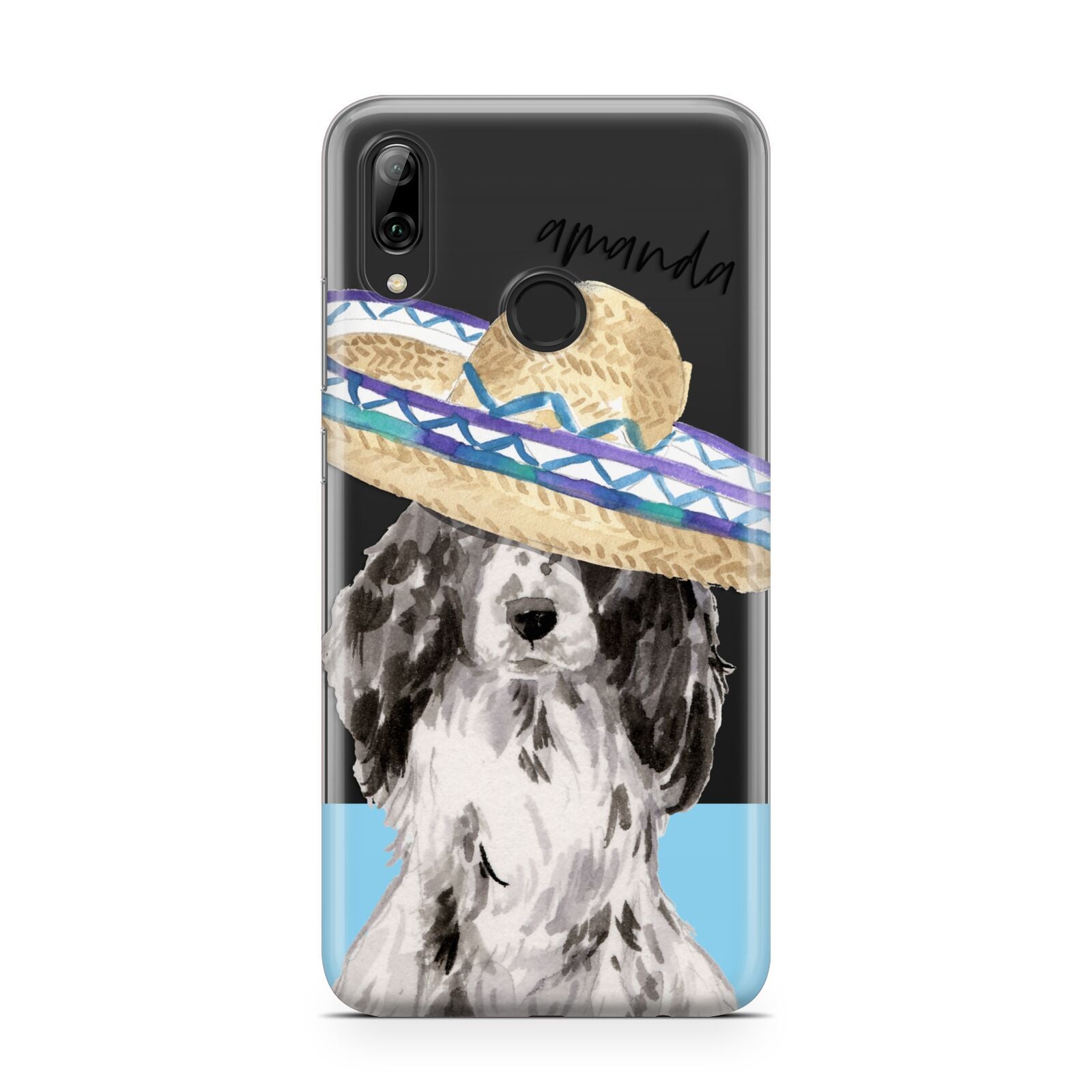 Personalised Cocker Spaniel Huawei Y7 2019