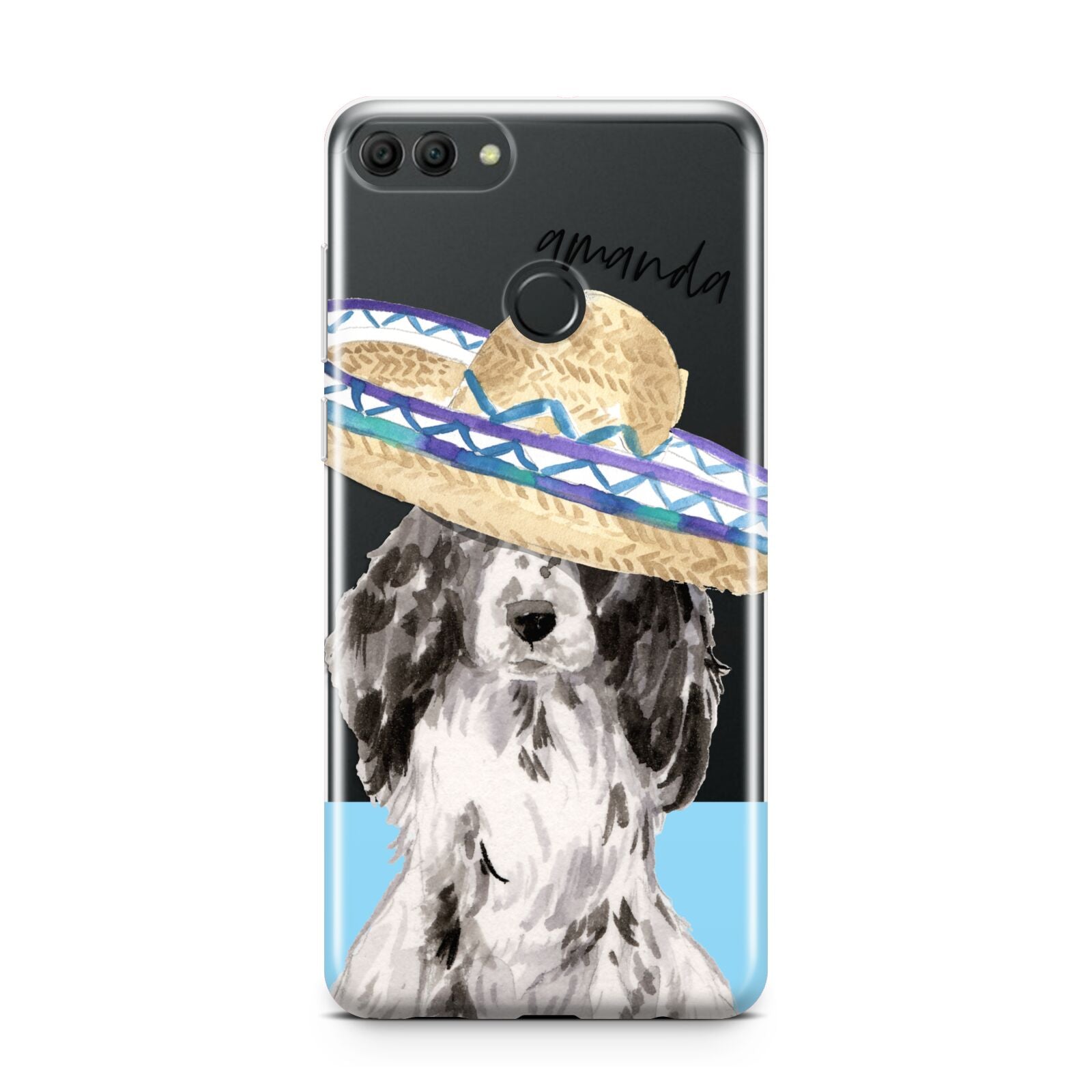 Personalised Cocker Spaniel Huawei Y9 2018