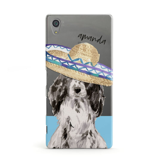 Personalised Cocker Spaniel Sony Xperia Case