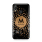 Personalised Copper Black Marble With Name Huawei P20 Lite Phone Case