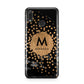 Personalised Copper Black Marble With Name Huawei Y9 2019