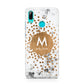 Personalised Copper Confetti Marble Name Huawei P Smart 2019 Case