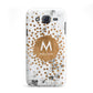 Personalised Copper Confetti Marble Name Samsung Galaxy J5 Case