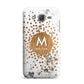 Personalised Copper Confetti Marble Name Samsung Galaxy J7 Case