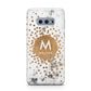 Personalised Copper Confetti Marble Name Samsung Galaxy S10E Case