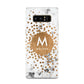 Personalised Copper Confetti Marble Name Samsung Galaxy S8 Case
