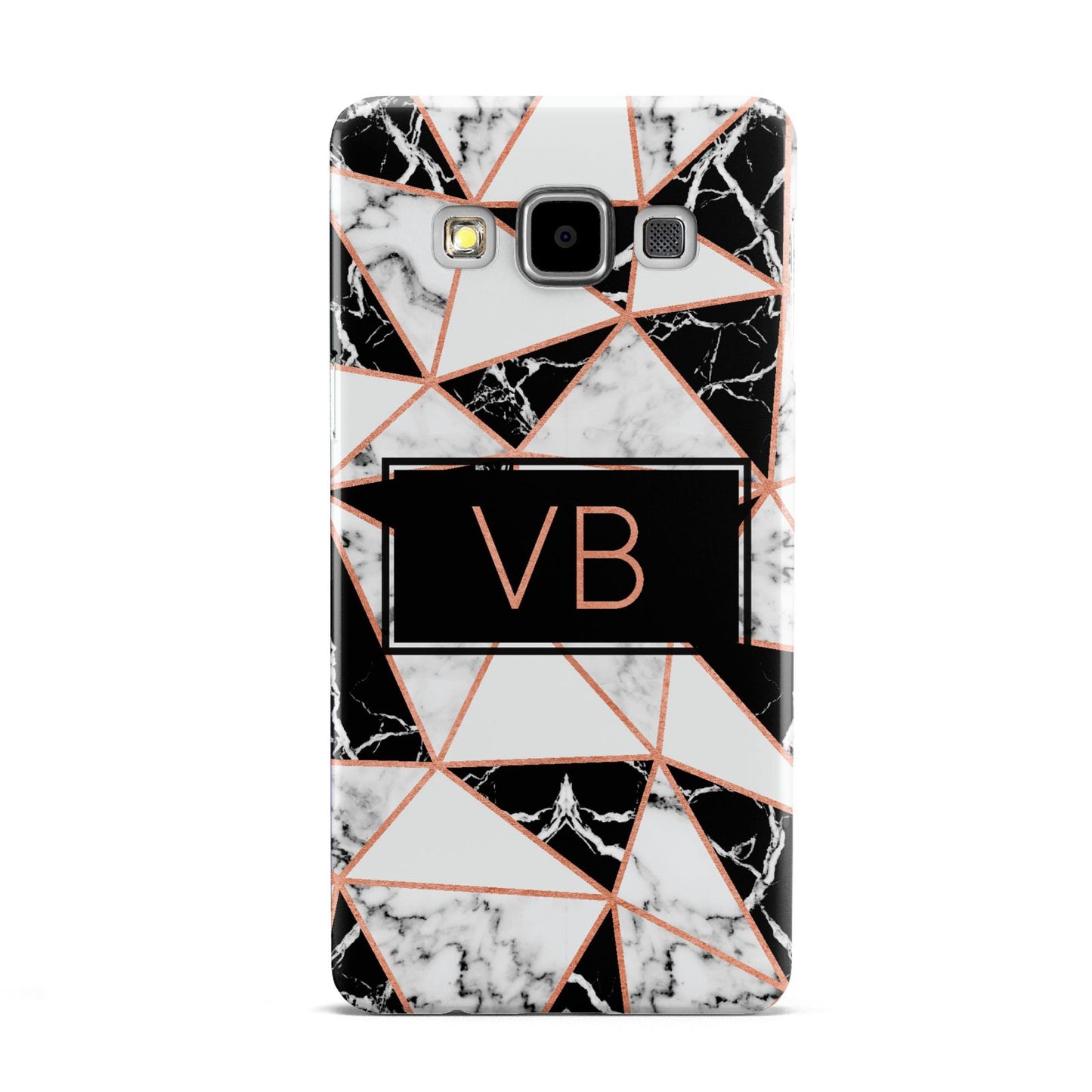 Personalised Copper Marble Initials Samsung Galaxy A5 Case