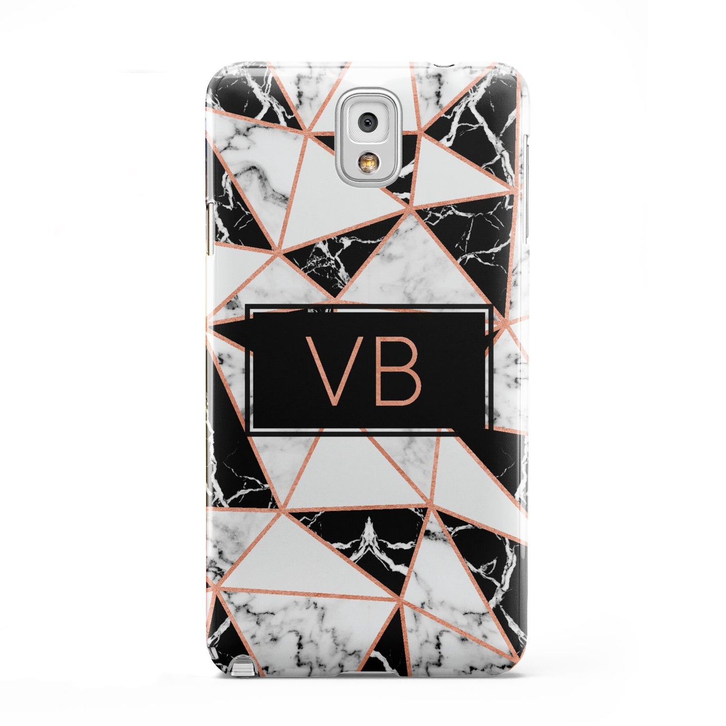 Personalised Copper Marble Initials Samsung Galaxy Note 3 Case