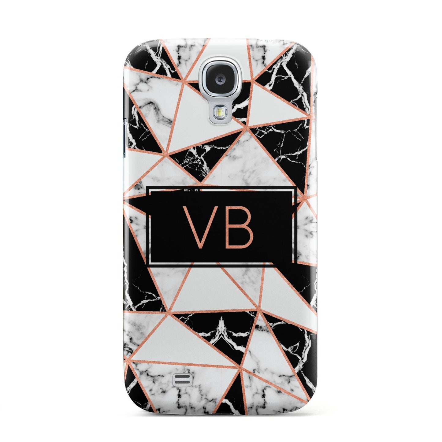 Personalised Copper Marble Initials Samsung Galaxy S4 Case