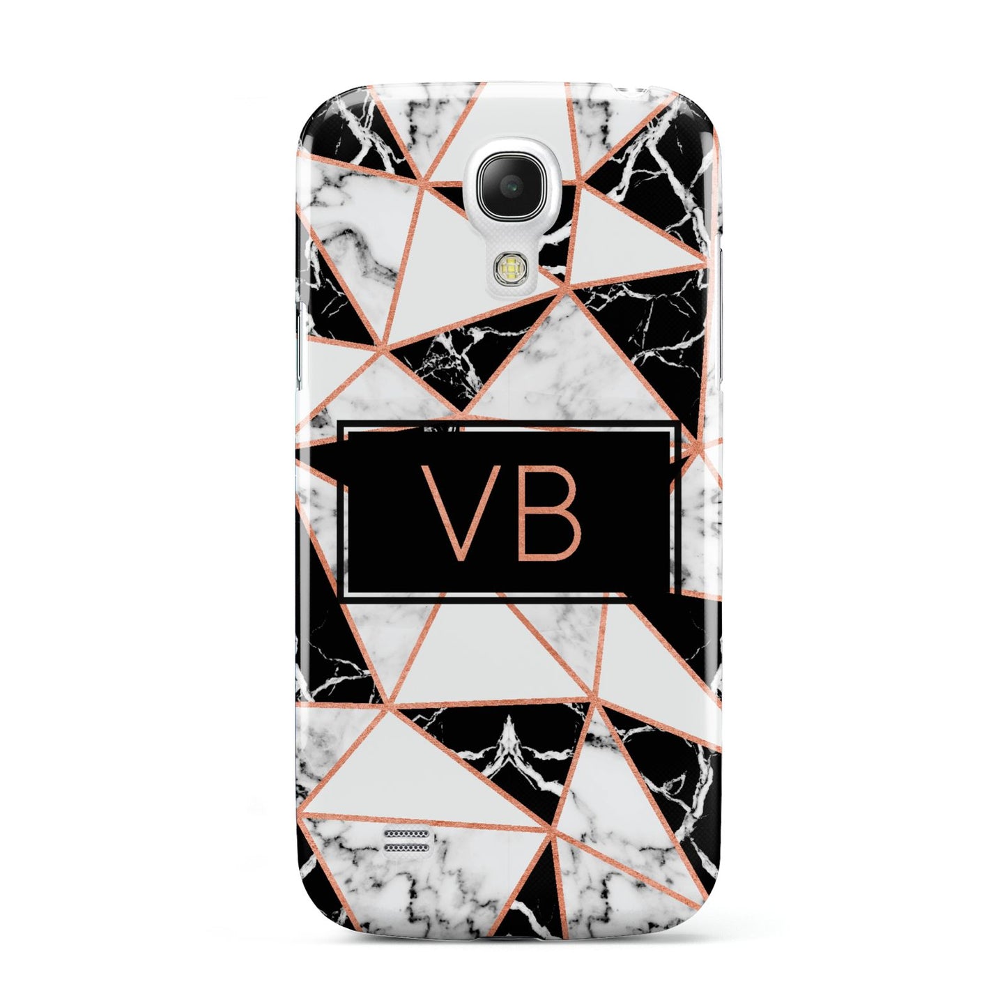 Personalised Copper Marble Initials Samsung Galaxy S4 Mini Case