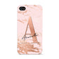 Personalised Copper Pink Marble Apple iPhone 4s Case