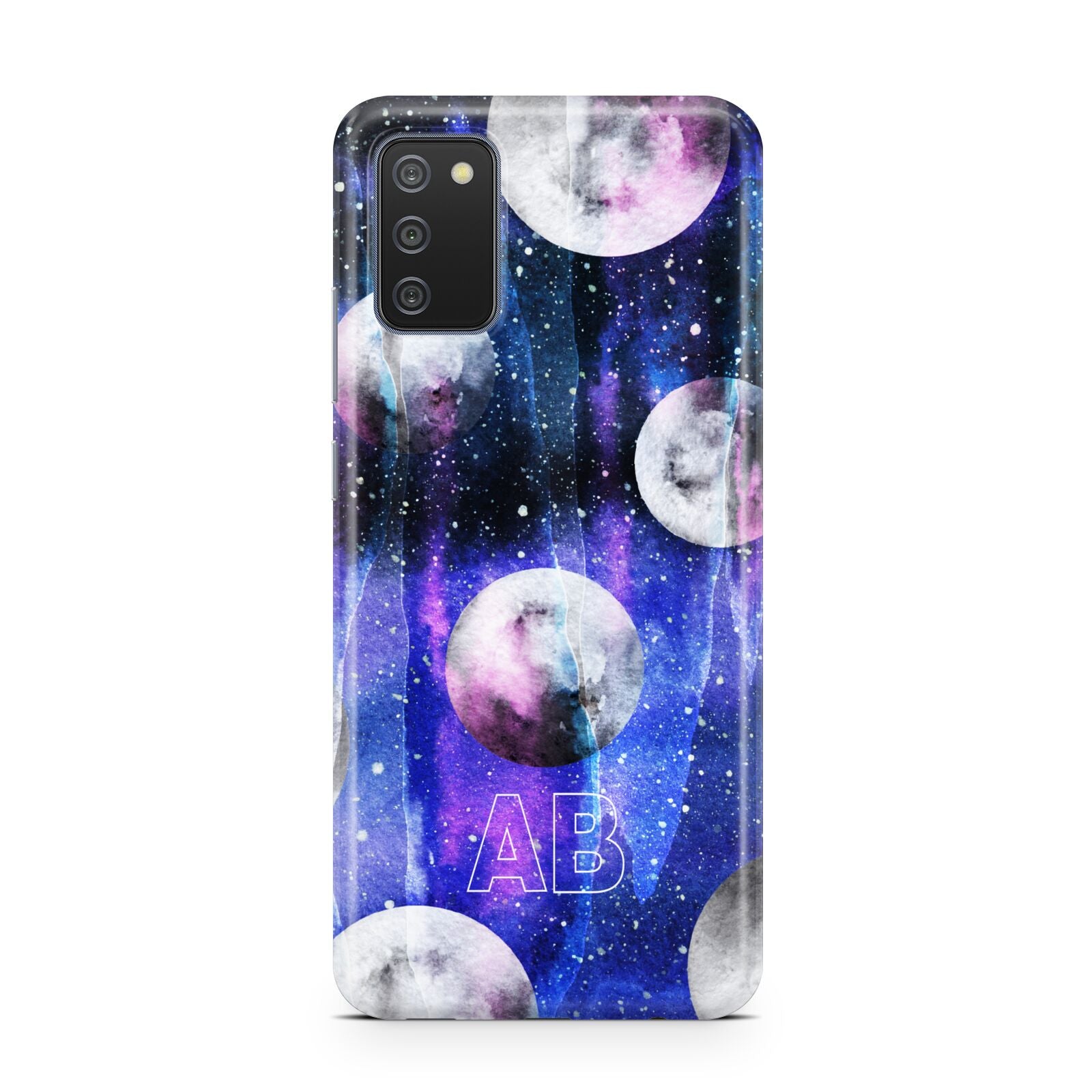 Personalised Cosmic Samsung A02s Case