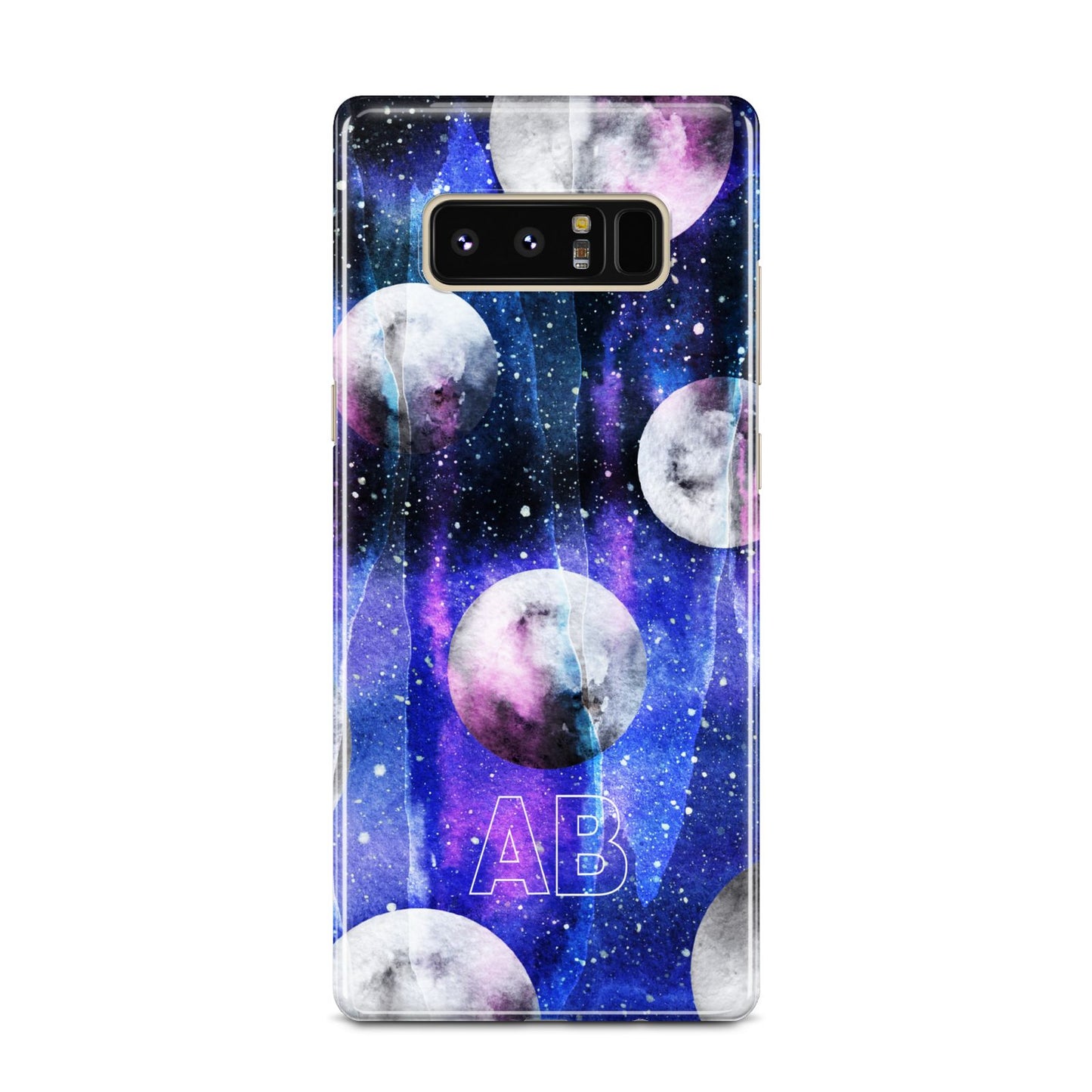 Personalised Cosmic Samsung Galaxy Note 8 Case