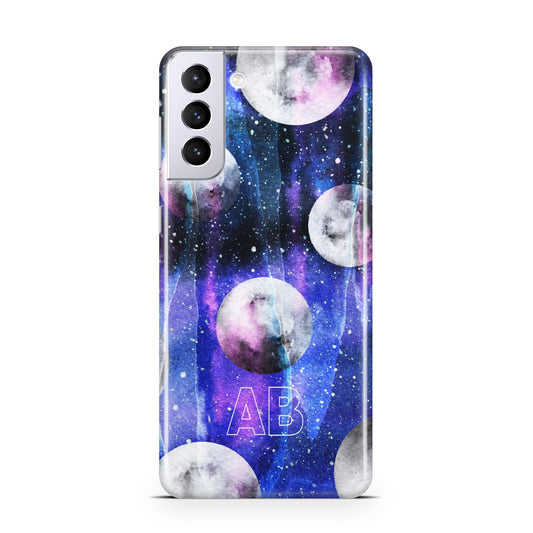 Personalised Cosmic Samsung S21 Plus Phone Case