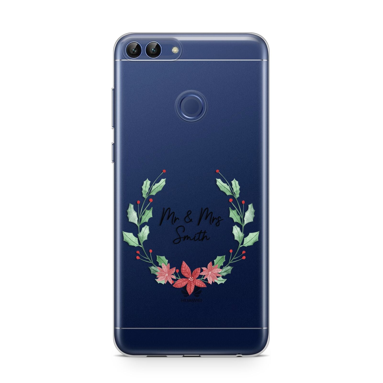 Personalised Couples Wreath Huawei P Smart Case