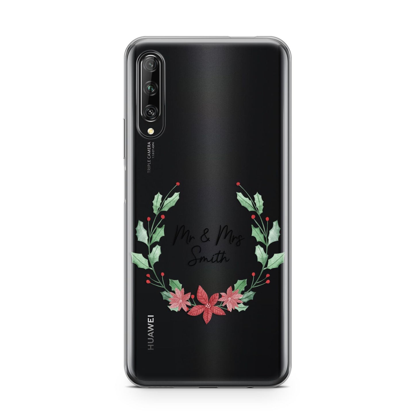 Personalised Couples Wreath Huawei P Smart Pro 2019