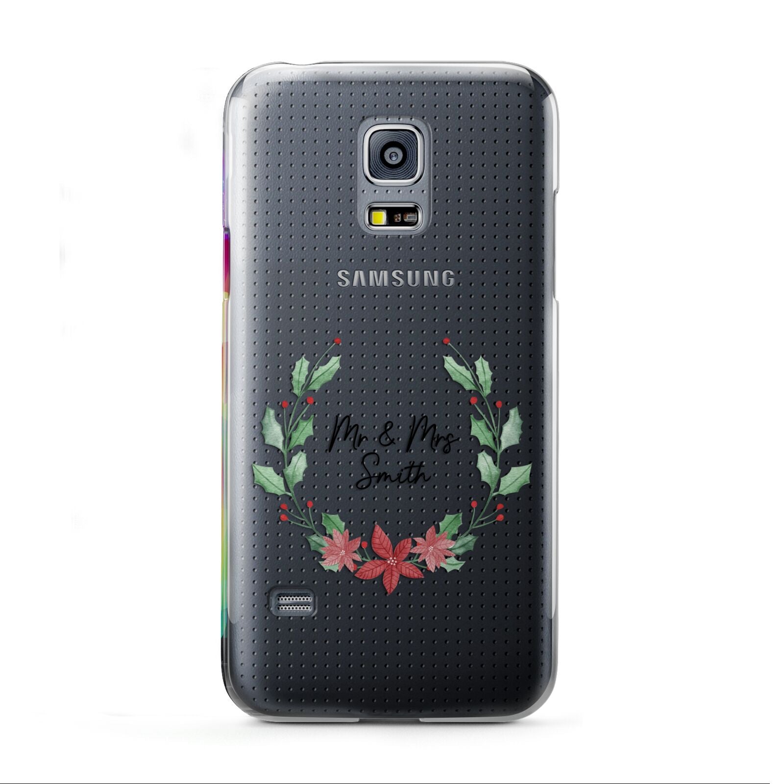 Personalised Couples Wreath Samsung Galaxy S5 Mini Case