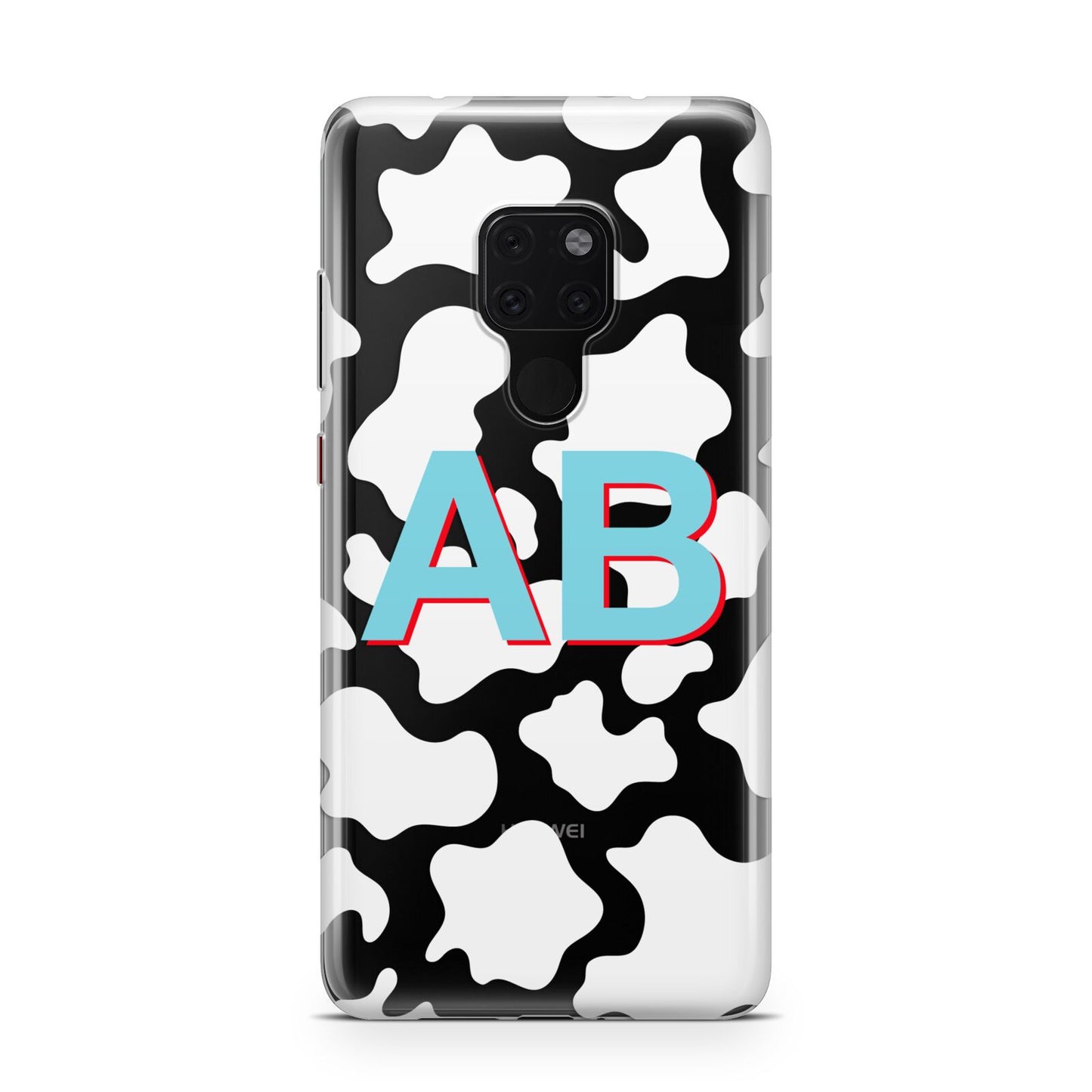 Personalised Cow Print Huawei Mate 20 Phone Case