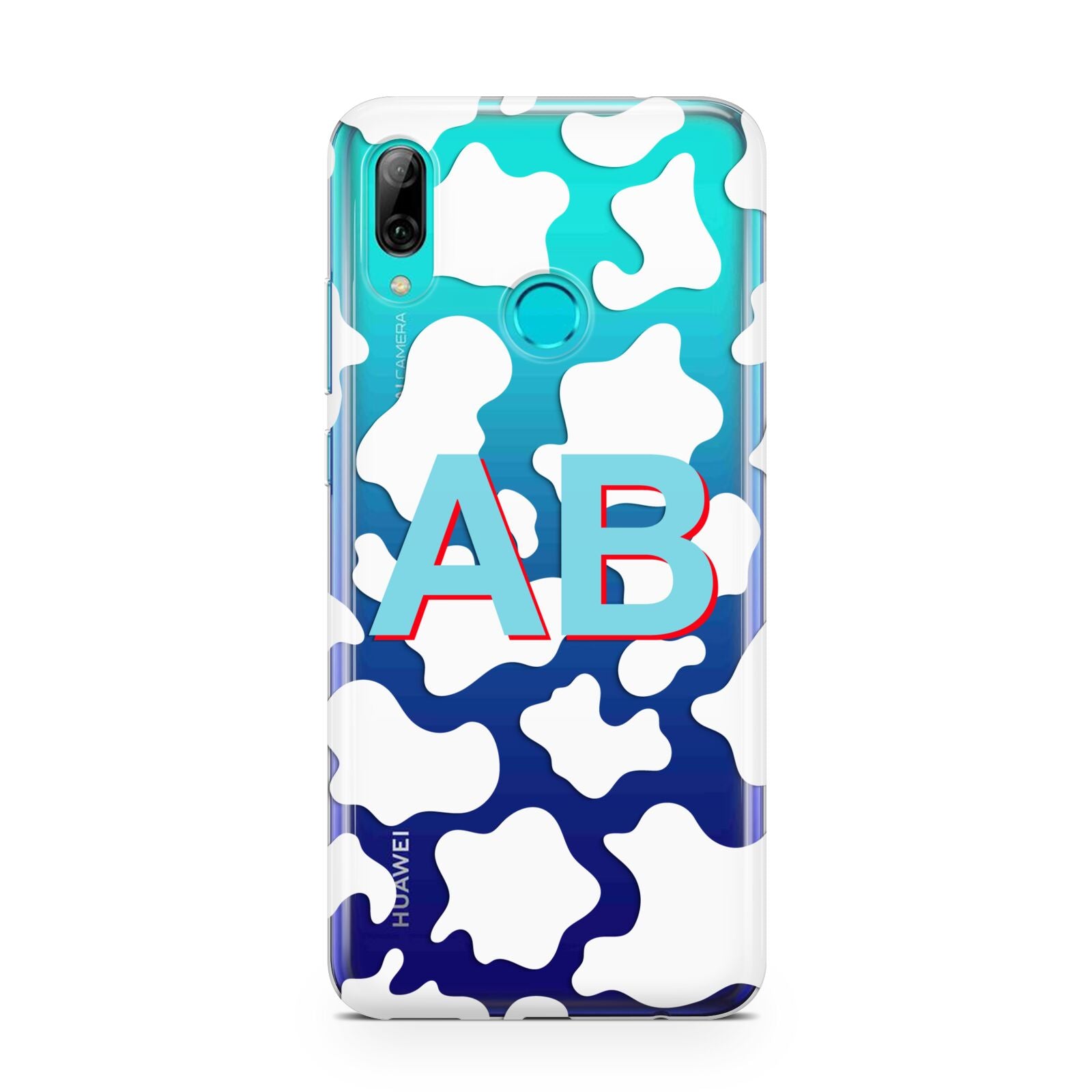 Personalised Cow Print Huawei P Smart 2019 Case